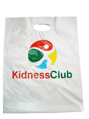 Пакет с логотипом, односторонняя печать, 4 цвета